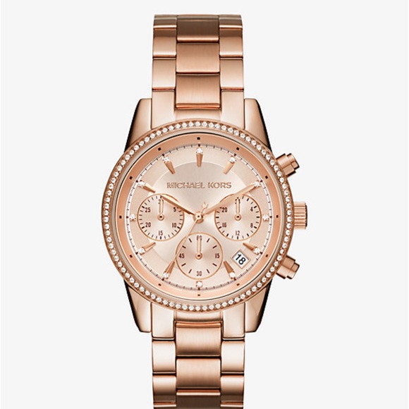 Michael Kors Rose Gold Watch main image 7